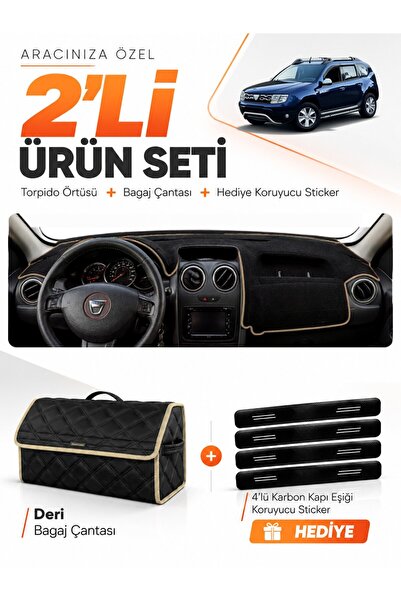 e-biz Daci̇a Duster 1St Generation Facelifted (2013-2017) Compatible Glove Bo...