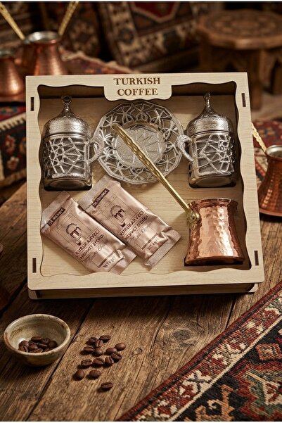 Generic Brand 2-Person Turkish Coffee Presentation Set – Coffee Pot Set with ...