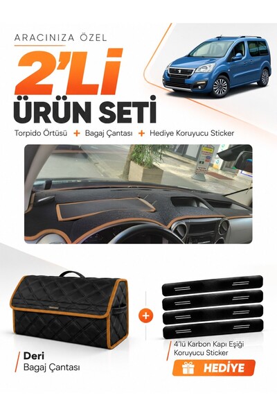 e-biz Peugot Partner Screen-Covered (2008-2017) Compatible Glove Box Cover + ...
