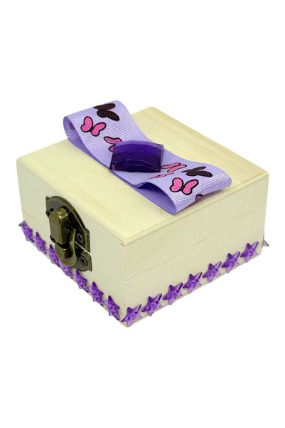 OEM Cutie de lemn pentru prima șuviță de păr, personalizată.