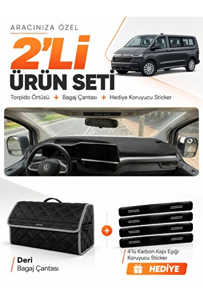e-biz Volkswagen Transporter (2025-Later) Compatible Dashboard Cover + Leathe...