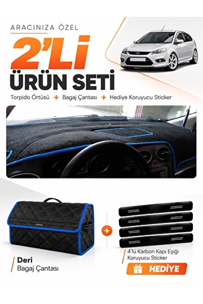 e-biz Ford Focus 2.5 Hatchback Covered (2008-2011) Compatible Glove Box Cover...