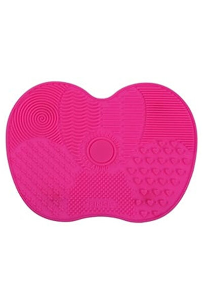 OEM Pink Silicone Makeup Brush Cleaning Holder