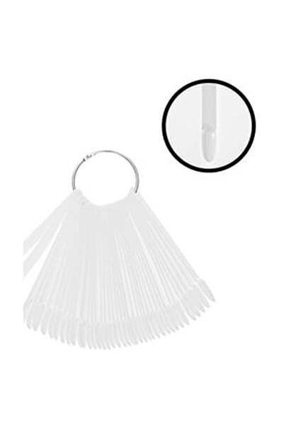OEM Nail Palette Sticks with Ring for Oval Nails 40pcs