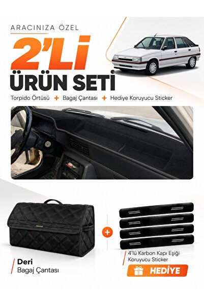 e-biz Renault 11 Flash (1989-1996) Compatible Dashboard Cover + Leather Lugga...
