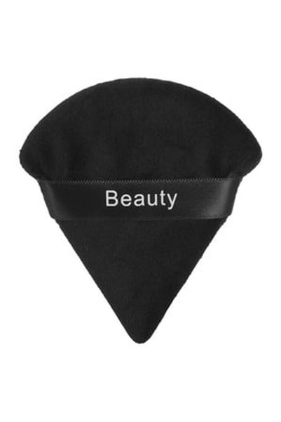 OEM Burete Machiaj Triunghiular Negru "Beauty"" 8x9cm"