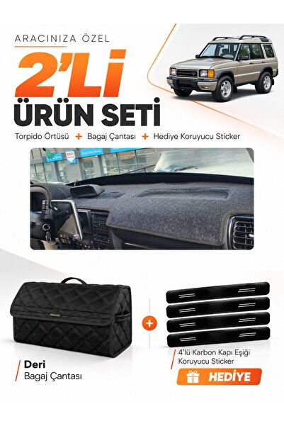 e-biz Land Rover Discovery 2 (1998-2004) Compatible Glove Box Cover + Leather...