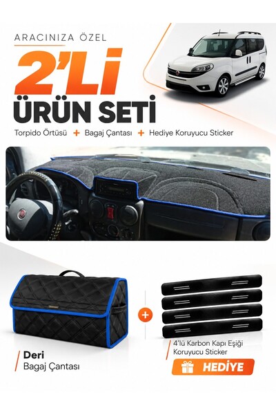 e-biz Fi̇at Doblo (2007-2015) Airbag Compatible Small Screen Compatible Torpe...