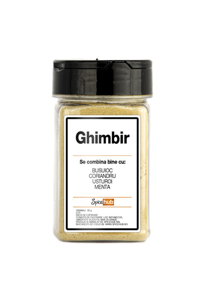 Spicehub Ground ginger 60g SpiceHub, spice for Asian dishes, curry, gingerbread