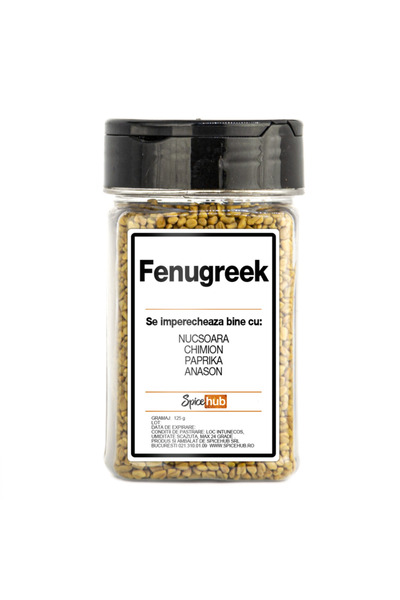 Spicehub Σπόροι φαγκρέκι 125γρ. SpiceHub, μπαχαρικό κάρυ, νταλ