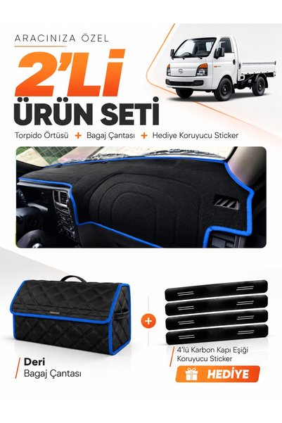 e-biz Hyundai H100 (2020-2024) Compatible Torpedo Cover + Leather Luggage Bag...