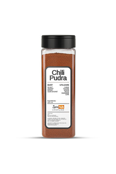 Spicehub Chili pudra 450g SpiceHub, condiment pentru chili con carne, tacos, ...