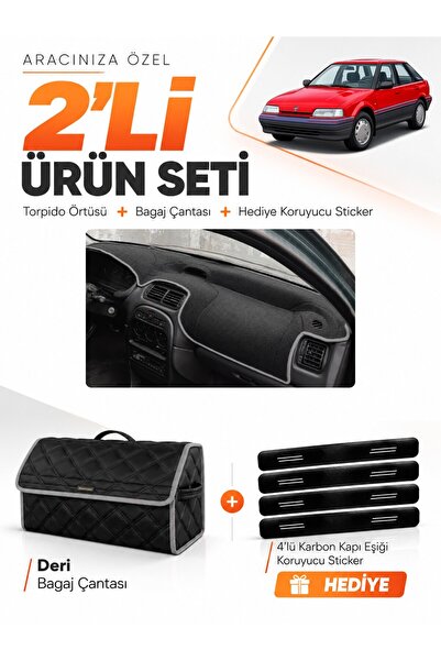 e-biz Rover 214 (1989-1999) Compatible Torpedo Cover + Leather Luggage Bag + ...