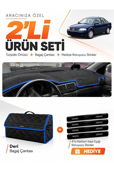 e-biz Volkswagen Passat B5.5 (2000-2005) Compatible Dashboard Cover + Leather...