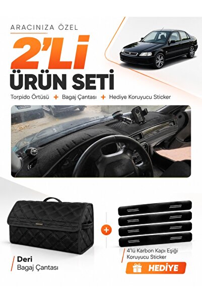 e-biz Honda Civic (1996-1998) Compatible Torpedo Cover + Leather Trunk Bag + ...