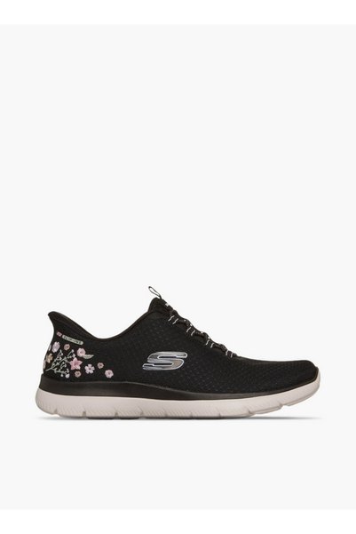 SKECHERS Women Summits Embroidered Slip-On Sports Shoes