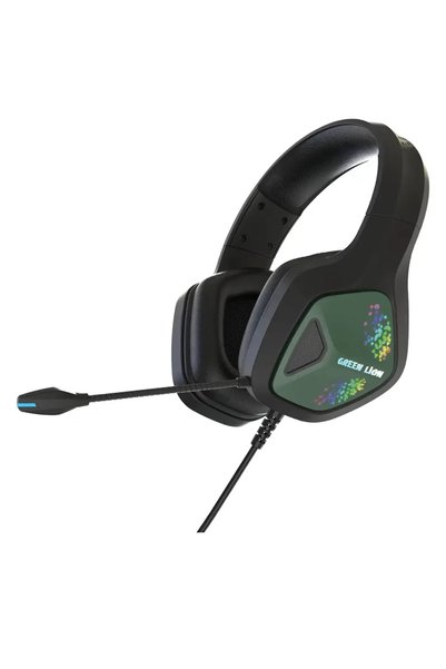 Green Lion Specter Gaming Headphone - Black