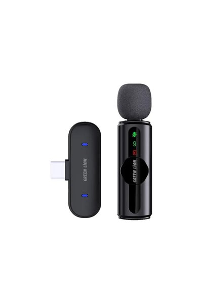 Green Lion GM-75X Microphone 3-Level Noise Cancellation - Black
