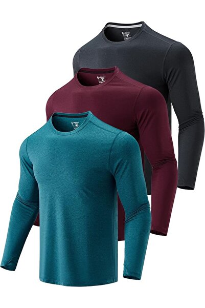 Liberty imports mens Athletic Long Sleeve T Shirts With Thumbholes T-Shirt (p...