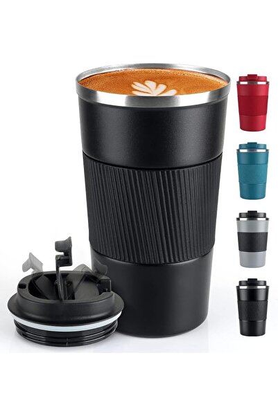 GENERAL Coffee Mug 17oz - Insulated Travel Mug Spill Proof with Leakproof Lid...