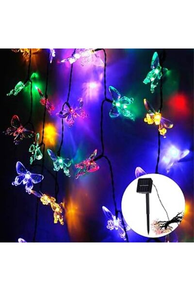 CasaDesteapta.ro Decorative solar lamps with LEDs in the shape of butterflies...