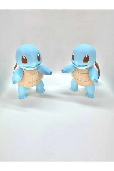 Dest Studio 3D Squirtle (Pokémon) Figürü (10 cm)