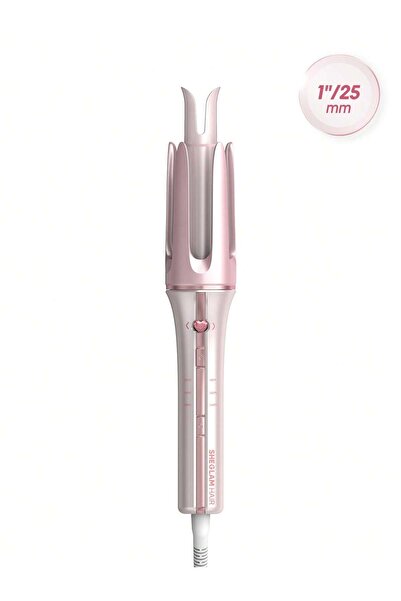 SHEGLAM Cupid's Charm 25 mm Otomatik Saç Maşası – Tek Dokunuşla Kusursuz Bukl...