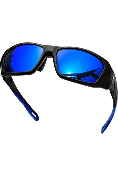 KANASTAL Polarized Wrap Around Sports Sunglasses UV400 Protection Men Women