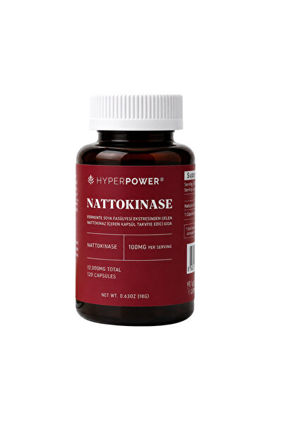 Nattokinase 100 Mg 2.123 Fu 120 Kapsül Made In Usa