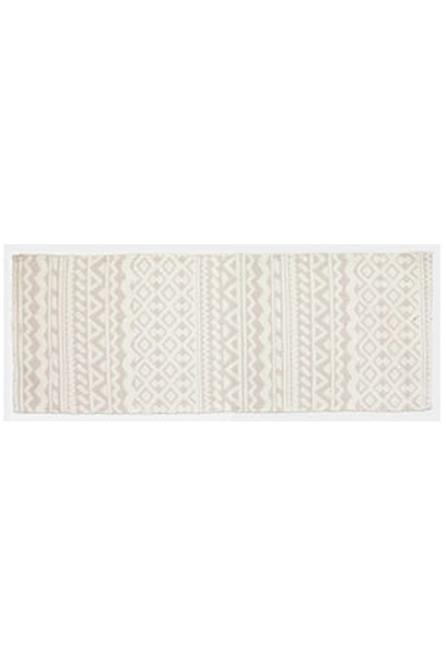 OEM Covoras de Bucatarie Antiderapant Ecru Bej Jacquard 150x53cm