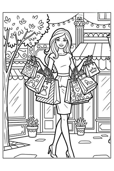 COZY RELAXATION Cozy Shopping. Descoperă noua carte de colorat pentru relaxare din colectia recent apărută pe piața din România.