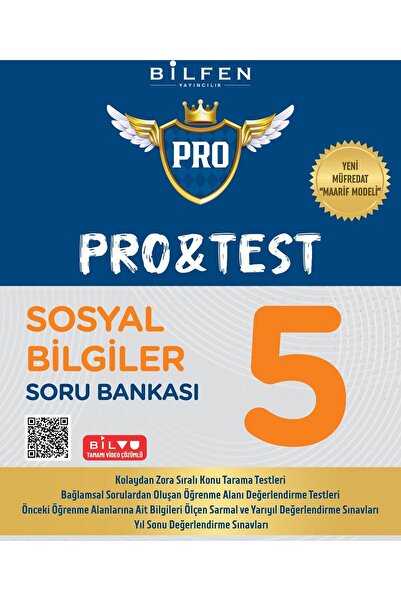 Bilfen Yayıncılık Bilfen 2027 5. Sınıf Sosyal Bilgiler Pro&Test %100 MAARİF M...
