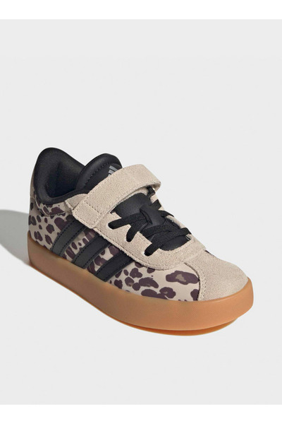 adidas Girls Animal Print Hook & Loop Sneakers
