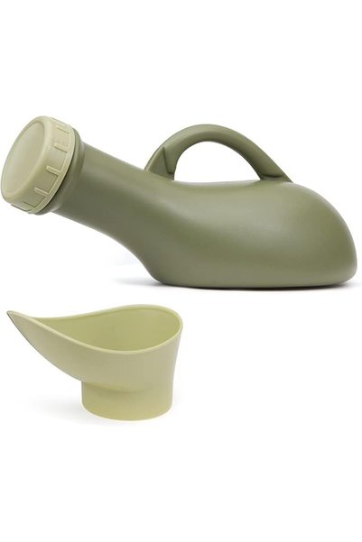 JKJ&ZXZ Adult Kids Potty Night Wee Pot WC,Urine Bottle Spill Proof, Unisex Po...