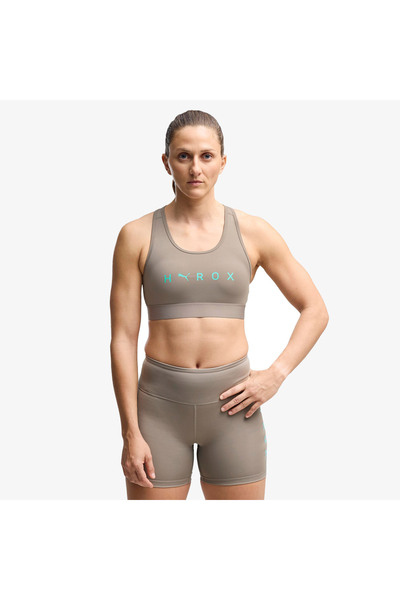 Puma X Hyrox Interlock Women's Beige Bra
