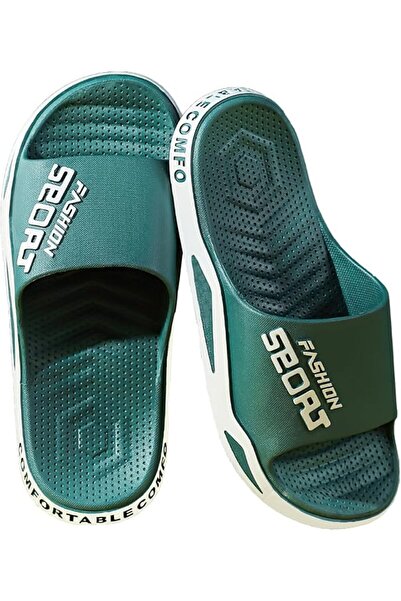 GENERAL JIJIe Slippers Men Open-toe Non-Slip Breathable Indoor Home House Bat...