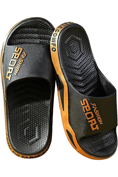 GENERAL JIJIe Slippers Men Open-toe Non-Slip Breathable Indoor Home House Bat...