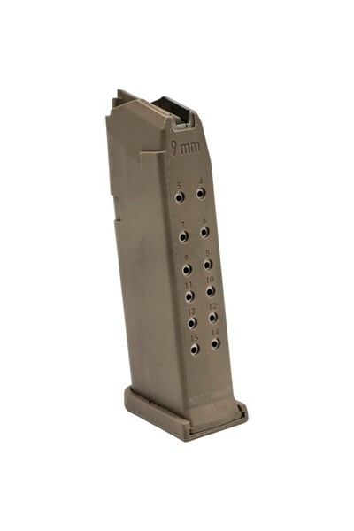 GLOCK 19 - 16 Lİ MAGAZİNE - SAHRA RENK