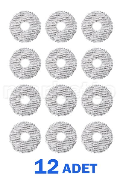 Marketto 12Pcs Ecovacs Compatible T30C Prime / T50 Pro Omni / T30 Pro Omni Ro...