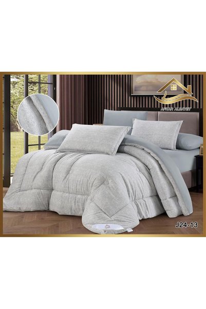 afkar ksa Luxury Summer Quilt Double 6 Piece Set - Cool & Soft Microfiber - 2...