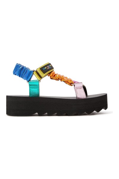 Kurt Geiger Colorful Kids Mini Orion Leather Sandals
