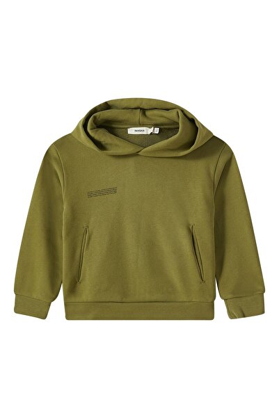 PANGAİA Hooded Sweatshirt for Kids - Green