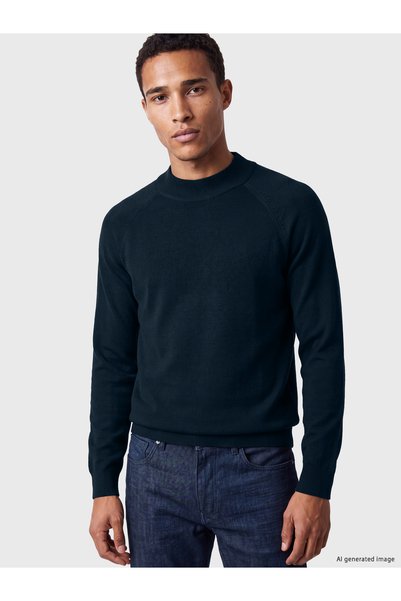 LC Waikiki Mock Neck Men's Knitwear Sweater