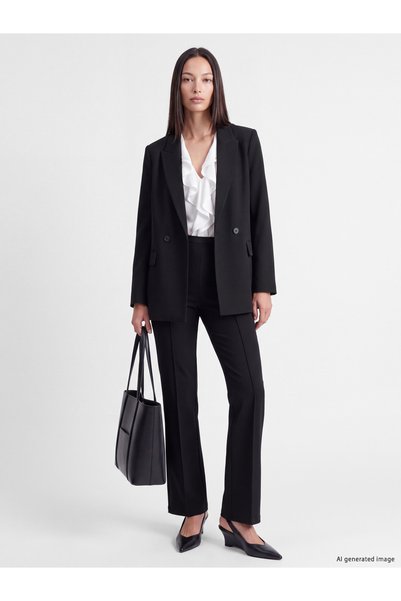 LC Waikiki Pantaloni de damă cu talie elastică