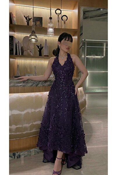 Rose fashion الفستان سهرة بورود فاخره