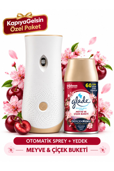 Glade Otomatik Sprey Cihazı +Meyve Çiçek Buketi Yedek 269 Ml