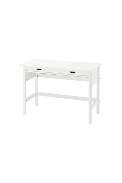 IKEA AKDENİZ BRYTNING çalışma masası , beyaz, 110x53x75 cm