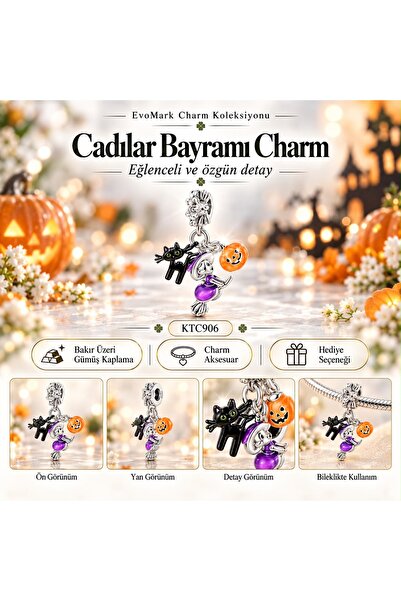 Cadılar Bayramı Charm KTC906