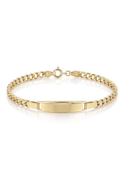 izma gold kuyumculuk 14 Ayar Altın İsim Yazdırılabilir Bebek Künye | 2,30 Gr