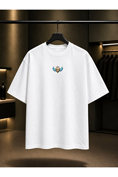 fame-stoned Ultrakill Mini Gabriel Printed Unisex 100% Cotton White T-Shirt